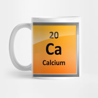 Calcium Element Symbol - Periodic Table Mug